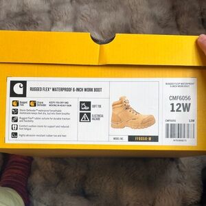 Carhartt Rugged Flex 6-Inch Waterproof Boots in Tan